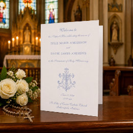 Programa de Boda Católico Cruz Azul Mariana
