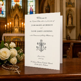Programa de Boda Católico Cruz Mariana