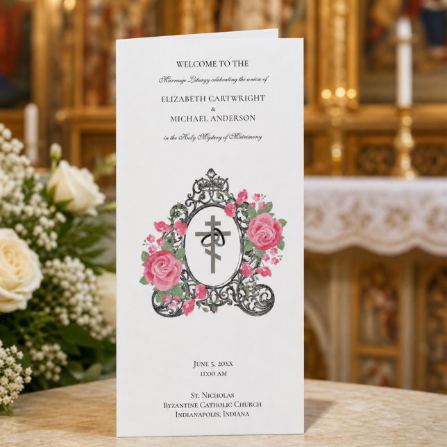Programa de Boda Católico Ortodoxo Bizantino  (Subido por el creador)