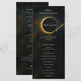 Programa de Boda Celestial Eclipse de Polvo de Est