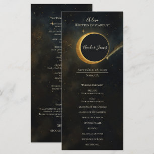 Programa de Boda Celestial Eclipse de Polvo de Est