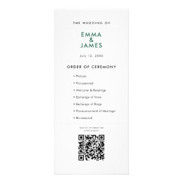 Programa de Boda con Ampersand Esmeralda | Program