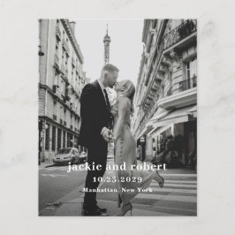 Programa de Boda con Presupuesto Mínimo de Foto Mo