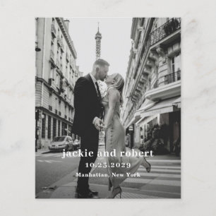 Programa de Boda con Presupuesto Mínimo de Foto Mo
