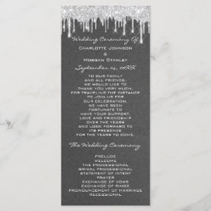 Programa de Boda de Actos de Plata Kraft formal