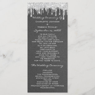 Programa de Boda de Actos de Plata Kraft formal