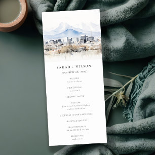 Programa de Boda de Agua Utah en Salt Lake City