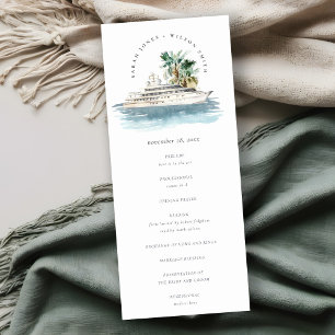 Programa de Boda de Ataque con Palm Seascape de Bu