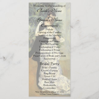Programa de Boda de Baile de la Ciudad de Renoir