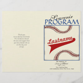 Programa de Boda de Béisbol