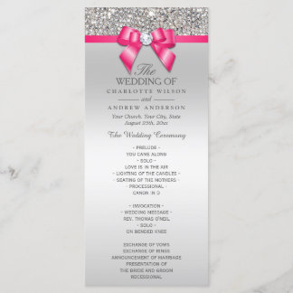 Programa de Boda de Boda de Diamante con Secuencia