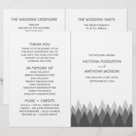 Programa de Boda de Bosques Gris