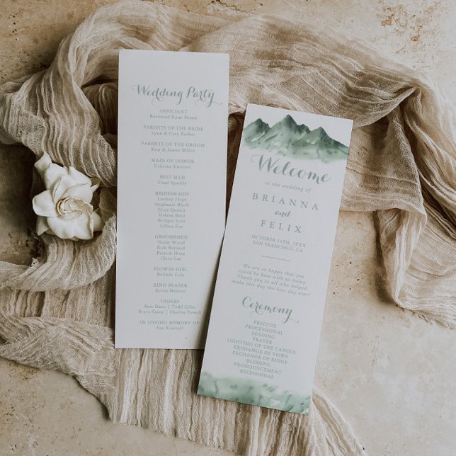 Programa de Boda de Caligrafía para el País de las (Subido por el creador)