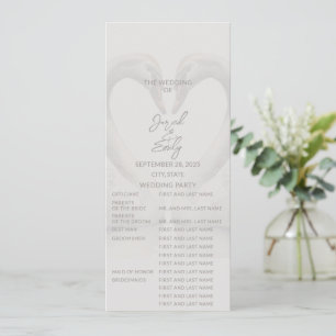 Programa de Boda de Cisne Completo
