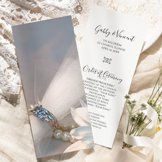 Programa de Boda de Elegancia de Daisy Blanco (Subido por el creador)