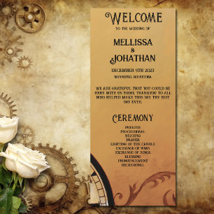 Programa de Boda de Elegancia de Steampunk en Vict