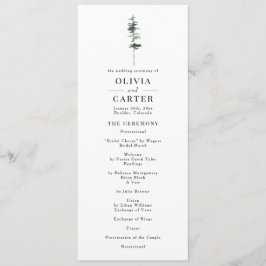 Programa de Boda de Escudos Pinos