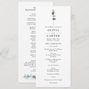 Programa de Boda de Escudos Pinos