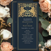 Programa de Boda de Espada Medieval de León Azul