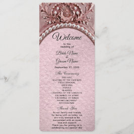 Programa de Boda de Flor Rosa