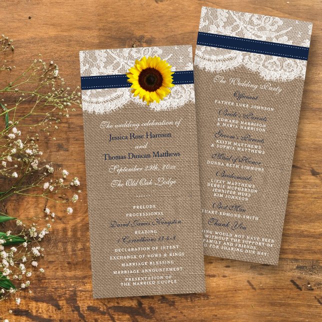 Programa de boda de la Marina Rusa con el Girasol  (Subido por el creador)