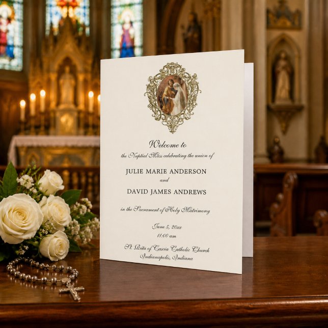 Programa de Boda de la Misa Latina Católica Tradic (Subido por el creador)