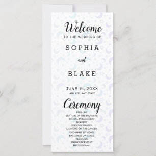 Programa de Boda de las Lunas de Creciente Azul y 