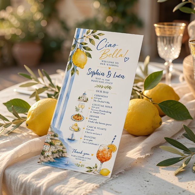 Programa de Boda de Limón Italiano en la Costa Ama (Subido por el creador)