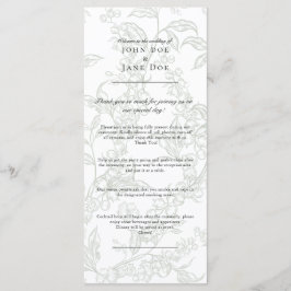 Programa de Boda de Lirio de los Valles