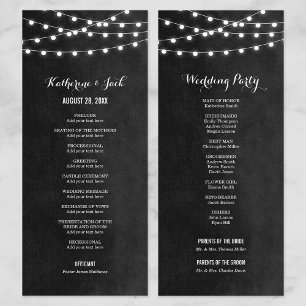 Programa de Boda de Luz de Canales de Carbón