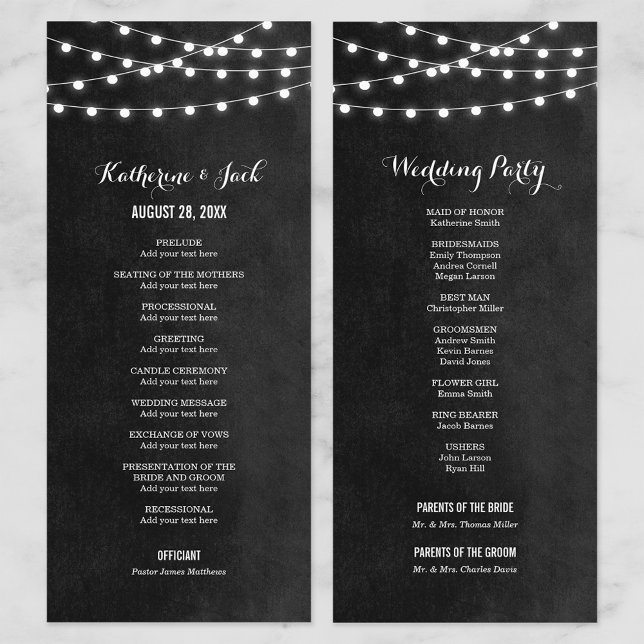 Programa de Boda de Luz de Canales de Carbón (Subido por el creador)