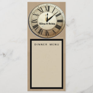 Programa de boda de Nochevieja personalizado