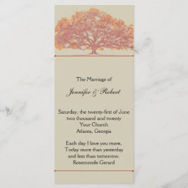 Programa de Boda de Oble Caído
