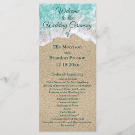 Programa de Boda de Olas de Playa