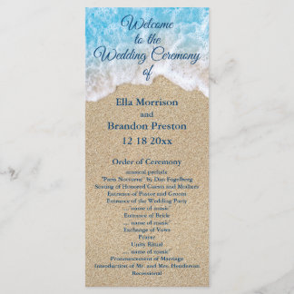 Programa de Boda de Olas de Playa Azul