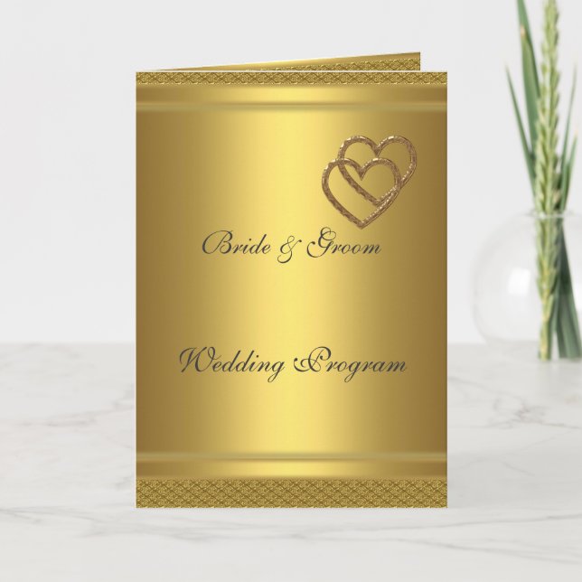 Programa de Boda de Oro (Anverso)