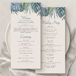 Programa de Boda de Palm Beach Tropical