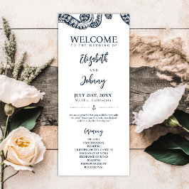 Programa de Boda de pulpo náutico de la marina