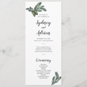 Programa de Boda de Verdeza de Invierno