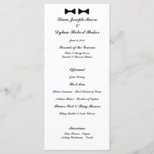 Programa de Boda "Doble Lazos"
