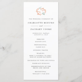 Programa de Boda Doble Pareja Koi Pond