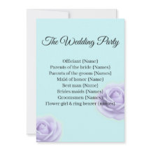 Programa de Boda Elegante y Guía de la Fiesta de B