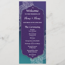 Programa de Boda Estilo Henna Joyas Noches Árabes