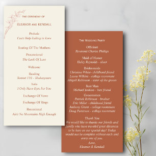 Programa de Boda Flor Eterna