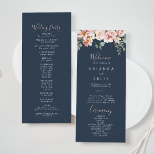 Programa de Boda Floral de Eucalyptus Garden Rosa