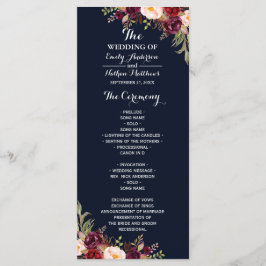 Programa de Boda Floral de la Marina de Borgoña