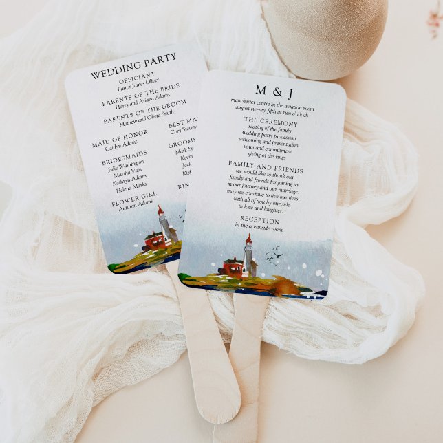 Programa de Boda junto al Mar Abanico (Subido por el creador)