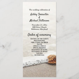 Programa de Boda Olas de Playa