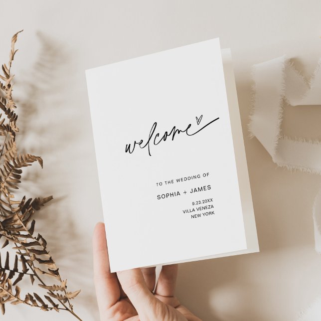 Programa de Boda Plegado EVERLEIGH, Orden de Servi (Subido por el creador)