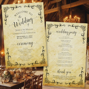 Programa de Boda Presupuestaria de Parchment y Scr